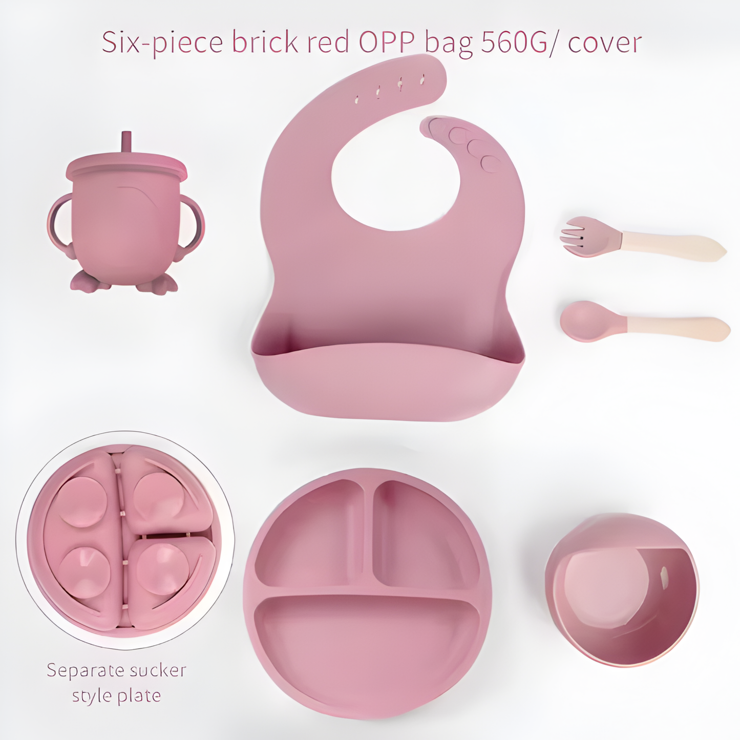 Silicone Baby Feeding Set