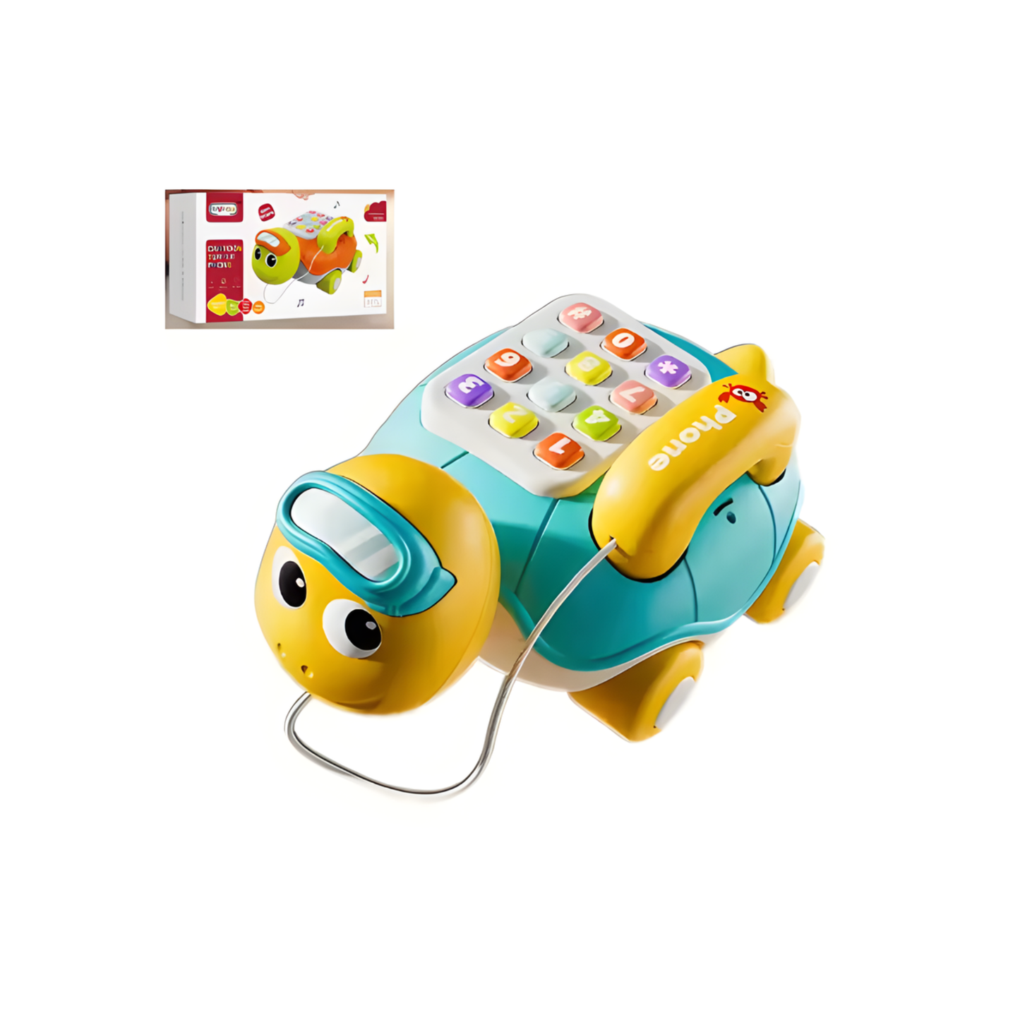 Musical Turtle Crawling Baby Toy