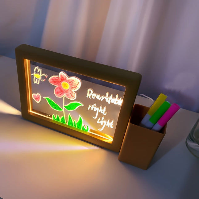 GlowBoard - Verlichtbaar USB Nachtlampje