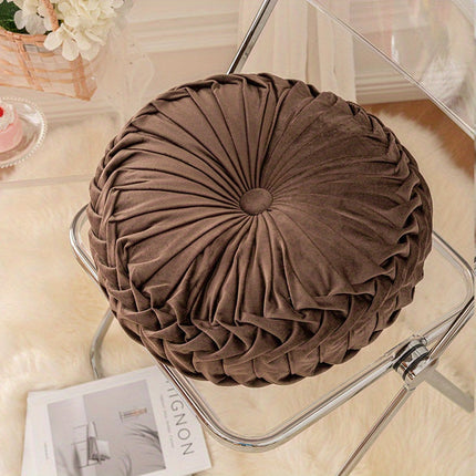 VelvetPumpkin Cushion - Luxe Pluche Kussen voor Comfort