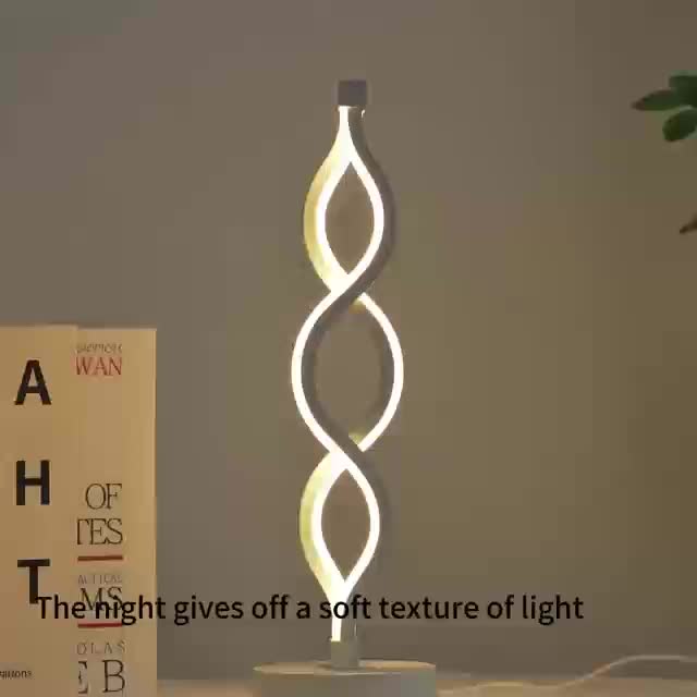 SeaWave Desk Lamp – Moderne Aluminium LED Verlichting