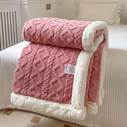 Stijlvolle Omkeerbare Fleece Deken voor Ultiem Comfort en Warmte