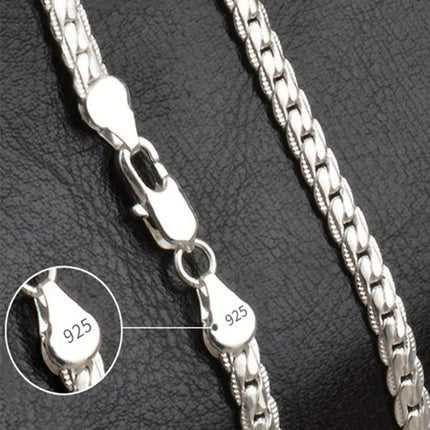 SilverGlow Necklace – Luxe 925 Zilveren Ketting voor Dames