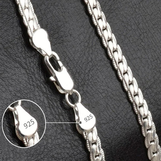 SilverGlow Necklace – Luxe 925 Zilveren Ketting voor Dames