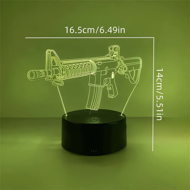 GeoLume - 3D LED Bureaulamp met Touch