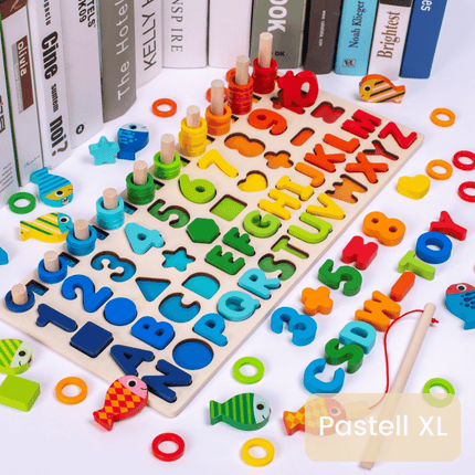 Wooden Montessori Board – Stimuleren van Cognitie