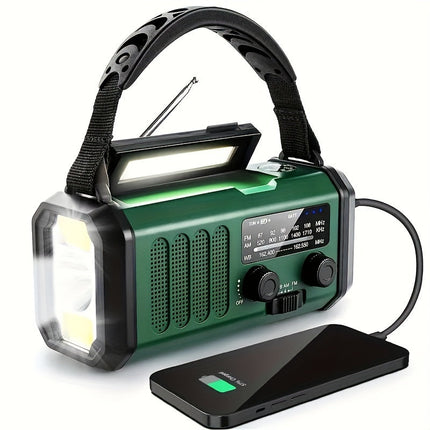 SurvivorPower - Duurzame Noodradio met Meerdere Functies