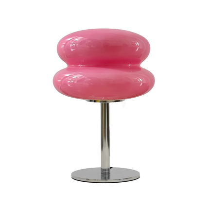LueurRose - Elegante Dimbare Glazen Tafellamp