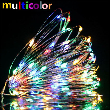 TwinkleWire - USB LED Lichtslinger in Koperdraad