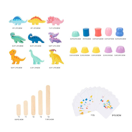 DinoStack Game – Creatief Stapelspel voor Kinderen