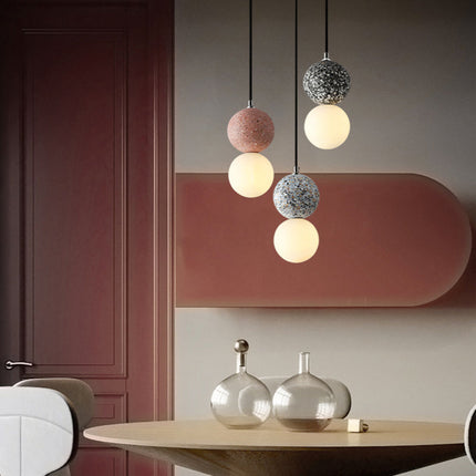 Aurora Glow - Luxe LED Hanglamp in Zwart/Wit