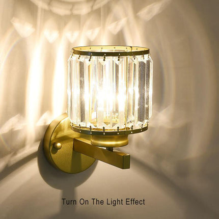 Luxe Kristallen Wandlamp voor Modern Interieur – LED Verlichting