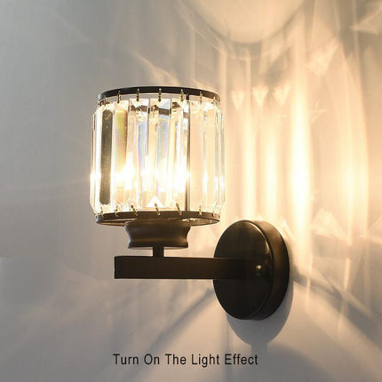 Luxe Kristallen Wandlamp voor Modern Interieur – LED Verlichting