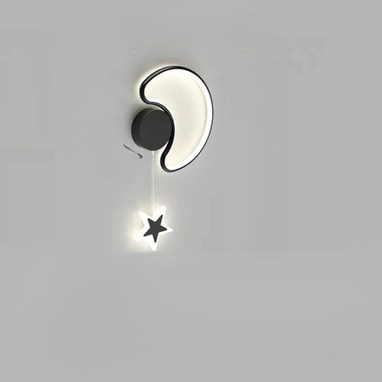 LumiDroom - Magische Wandlamp met Sterren en Maan