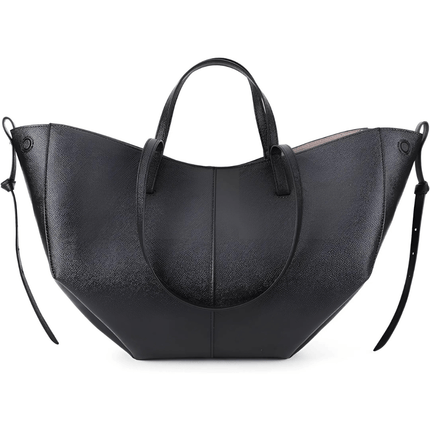 LeatherLux Crossbody Bag - Stijlvolle Handvattas van Leer