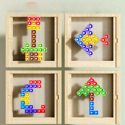 TetrisWood Game – Duurzaam Familie Speelplezier