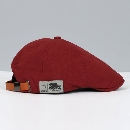 Confido - Stijlvolle Retro Baret voor Zelfvertrouwen