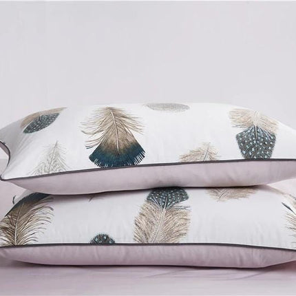 Feathers – Luxe Dekbedovertrekset van Egyptisch Katoen