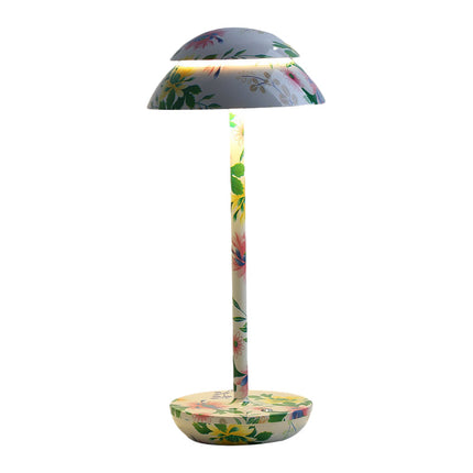 Aurelia Noire - Oplaadbare Draadloze Tafellamp met Ingebouwde LED-verlichting en Batterij