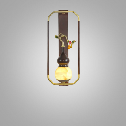BrassGlow Wall Lamp - Elegante Messing Wandverlichting