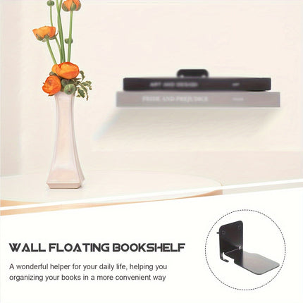 MetalShelf – Stijlvolle Boekensteun Set voor Elk Interieur