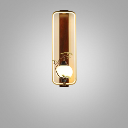 BrassGlow Wall Lamp - Elegante Messing Wandverlichting