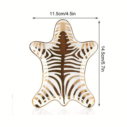 Charmante CeramicDish - Elegante Keramische Sieradenschaal