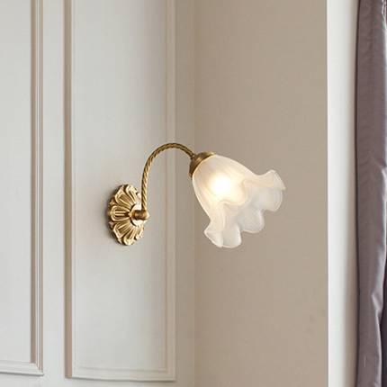 VintageGlow – Retro Glazen Wandlamp voor Sfeer