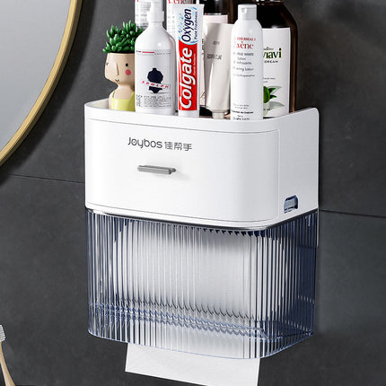 SmartStore - Luxe Toilettenpapierhouder met Opbergruimte