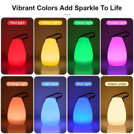 LuminaGlow Luxe LED Verlichting – Draagbaar en Waterdicht met 16 Kleuren