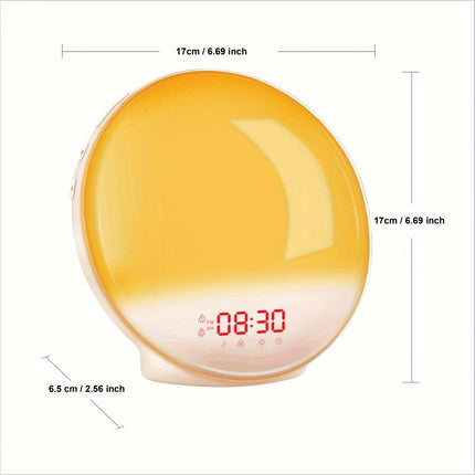 AlarmGlow – Slimme Zonsopgang Wekker met Dubbel Alarm