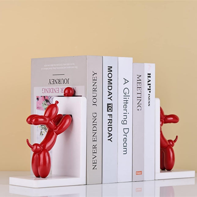 BalloonDog - Speelse Boekensteunen voor Creatieve Interieurs