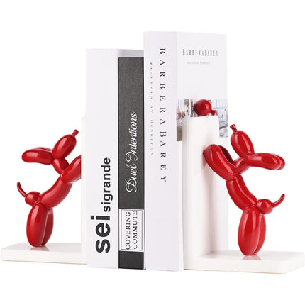 BalloonDog - Speelse Boekensteunen voor Creatieve Interieurs