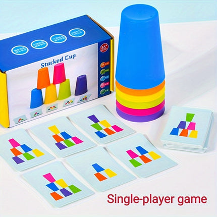 StackSmart - Creatief Stapel- en Puzzelspel voor Kinderen