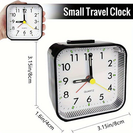 SilentWake Alarm Clock - Stijlvolle Wekker met Nachtlamp