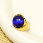 Blauwe kattenoogsteen / 54mm