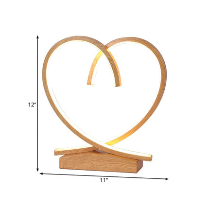 HeartWood – Romantisch Houten Nachtkastje met Lade