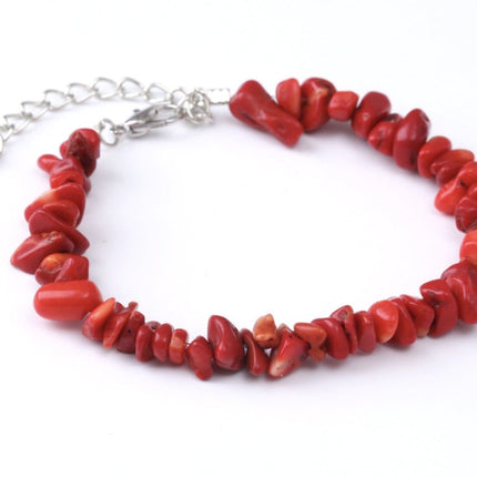Elegant Rode Koraal Armband | Perfect voor elke dag