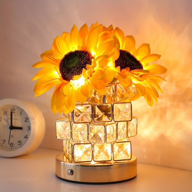 LumiBloom - Draadloze Touchlamp met Oplaadbare Functie