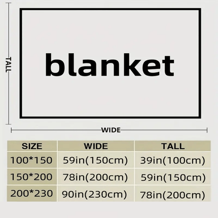 FlannelEase – Zachte en Lichtgewicht Deken voor Elk Moment