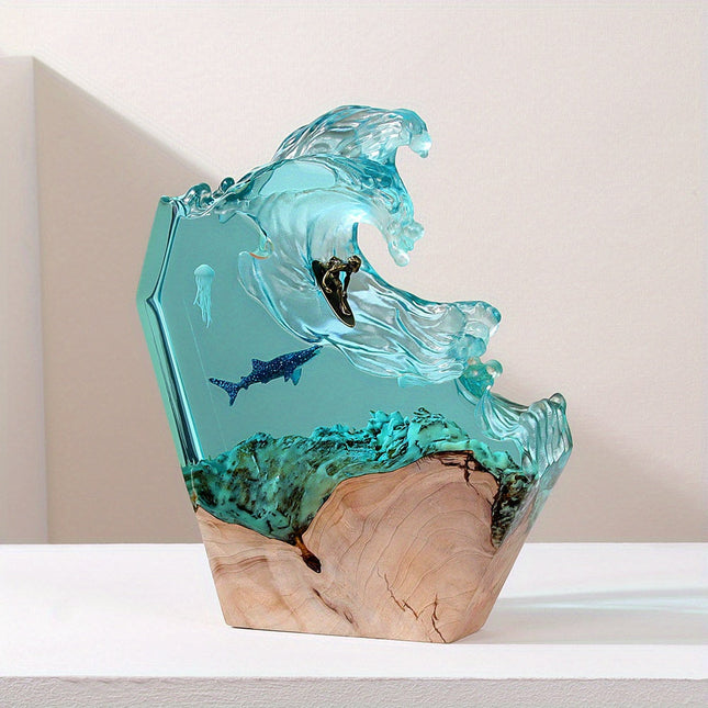 OceanGlow Lamp - Unieke Harslamp met Walvismotief
