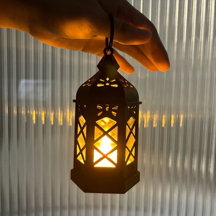 LuxeGlow Lanterns – Rustieke LED Set voor Feestverlichting
