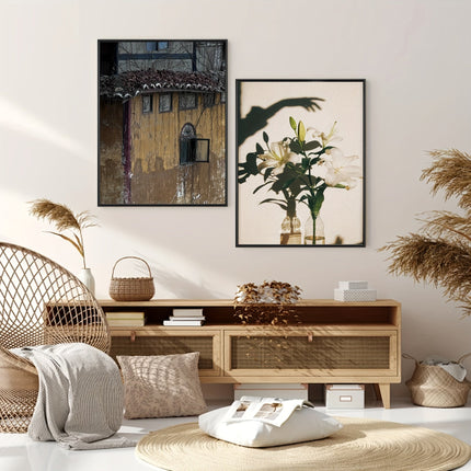FrameSet – Stijlvolle 3-in-1 Fotolijst voor Wand en Tafel