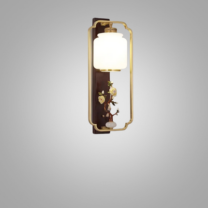 BrassGlow Wall Lamp - Elegante Messing Wandverlichting