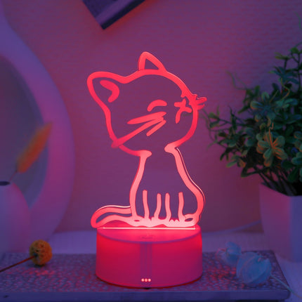 GlowPaw - 3D Touch-Nachtlamp voor Katten
