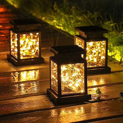 SolarLantern – Set van Waterdichte Zonne-Hanglampen voor Tuin en Feest