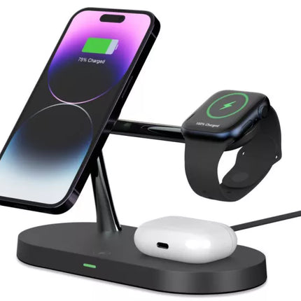 PowerHub 3-in-1 MagSafe Lader - Draadloos Apparaten Opladen