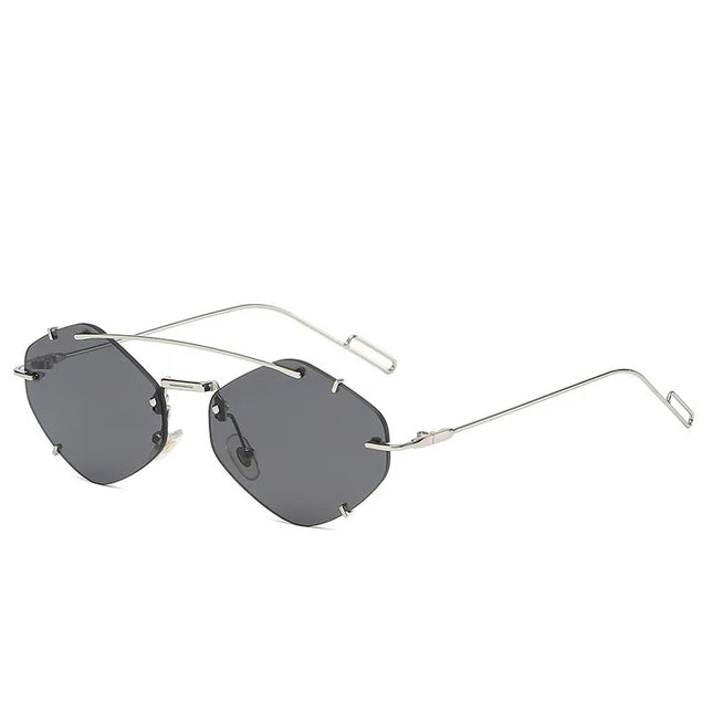 Lucia Eyewear – Trendy Randloze Zonnebril