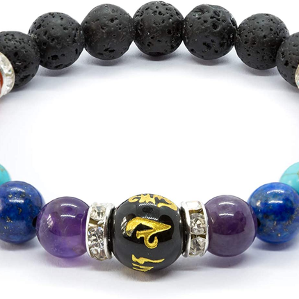 Chakra Healing Crystal Bracelet | Embrace the Power of Nature with This Symbolic Accessory
