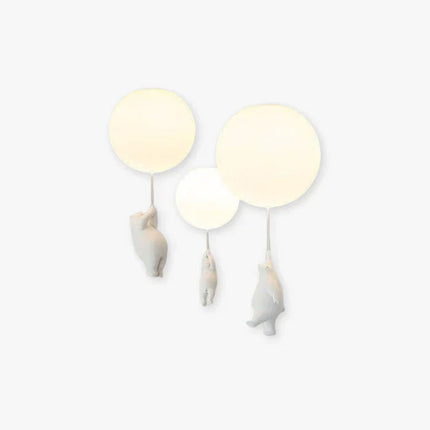 CloudBear – Speelse Kinderplafondlamp met Ballon